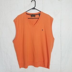 Palm beach golf  orange sleeveless vest size xl